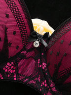 1pc Sexy Lace Minimalist Lift-Up Small Bust Underwire Bra For Women Lingerie