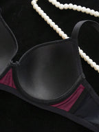 1pc Sexy Lace Minimalist Lift-Up Small Bust Underwire Bra For Women Lingerie