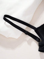 1pc Sexy Lace Minimalist Lift-Up Small Bust Underwire Bra For Women Lingerie