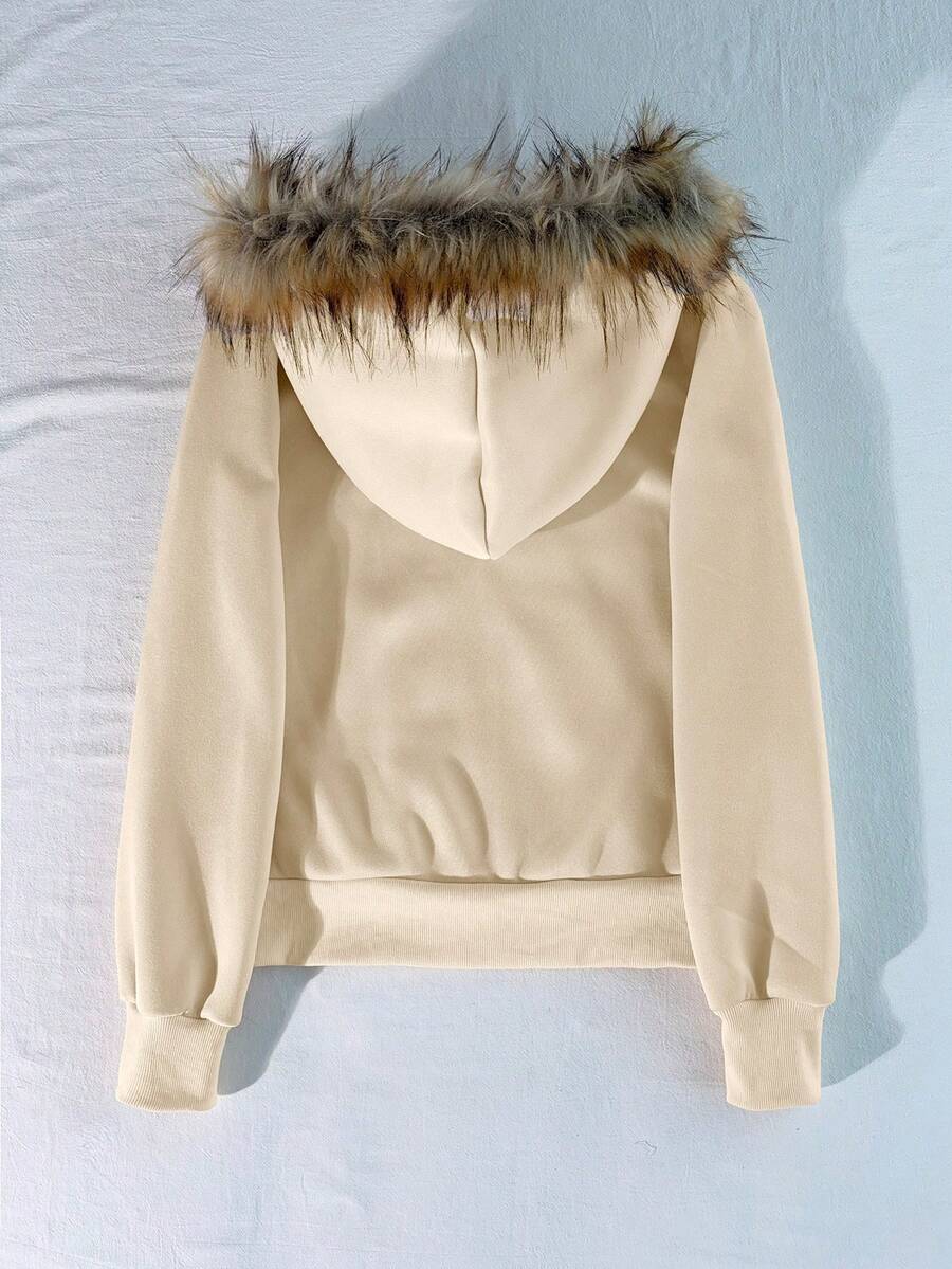 Glimmora New Women Zip-Up Sweatshirt, Gray Long Sleeve Jacket