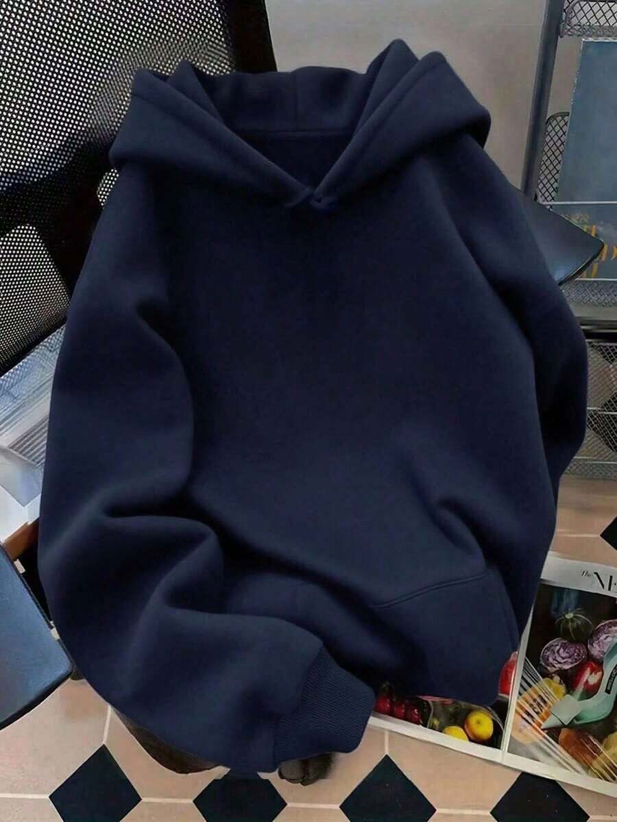 Women's Relaxed Fit Solid Blend Hoodies Lightweight Comfy Daily Home & Weekend Wear