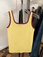 Resyla Striped Regular Fit Women's Sleeveless Crew Neck Tank Top