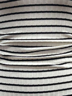 StreetHx Women's Casual Striped V-Neck Long Sleeve Short Dress