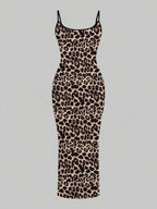 Slaydiva 2025/Summer Outfits For Women/Fall Women Clothes/Summer Dresses For Women/Elegant Dresses For Women/Wedding Guest Dress Women/Vacation Outfits Woman/Going Out/Classy Outfits For Women/Floral Graphic Casual Minimalist Sleeveless Dress Chic Dress