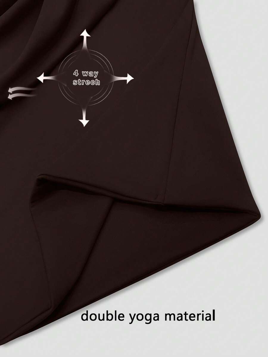 XLLAIS 2025 Model Black Short Sleeve Crew Neck Solid Color Basic Fitted Casual T-Shirt For Women, Summer