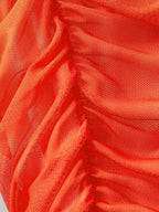SHEIN MOD Women's Ombre Ruched Bodycon Mid-Length One Shoulder Mesh Dress,Fall / Winter, Autumn Clothes For Women,Thanksgiving,Dress, Party,Wedding,Wedding Guest Party Dress ,Elegant Dresses For Ladies,Pink,Frenchy Vacay Dress,Terrace Chill,Glamour Dress,Tea Chat Elegance Dress,Chic Autumn,Fall New Style Women, One Shoulder Dresses, Sunset Color Outfit,Women's Sexy Gradient One Shoulder Mesh Midi Bodycon Dress