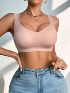 Comfortable Detachable Padded Bra, Lift & Push-Up, Invisible Adhesive Underwear, Can Be Worn Outside Sexy Top