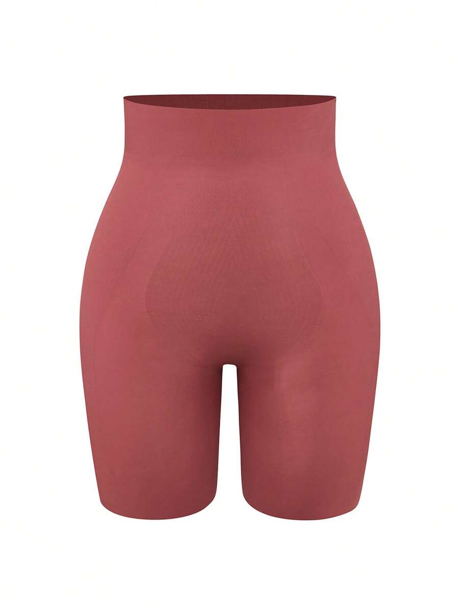Women High-Waisted Solid Color Body-Shaping Bottoms, Panty