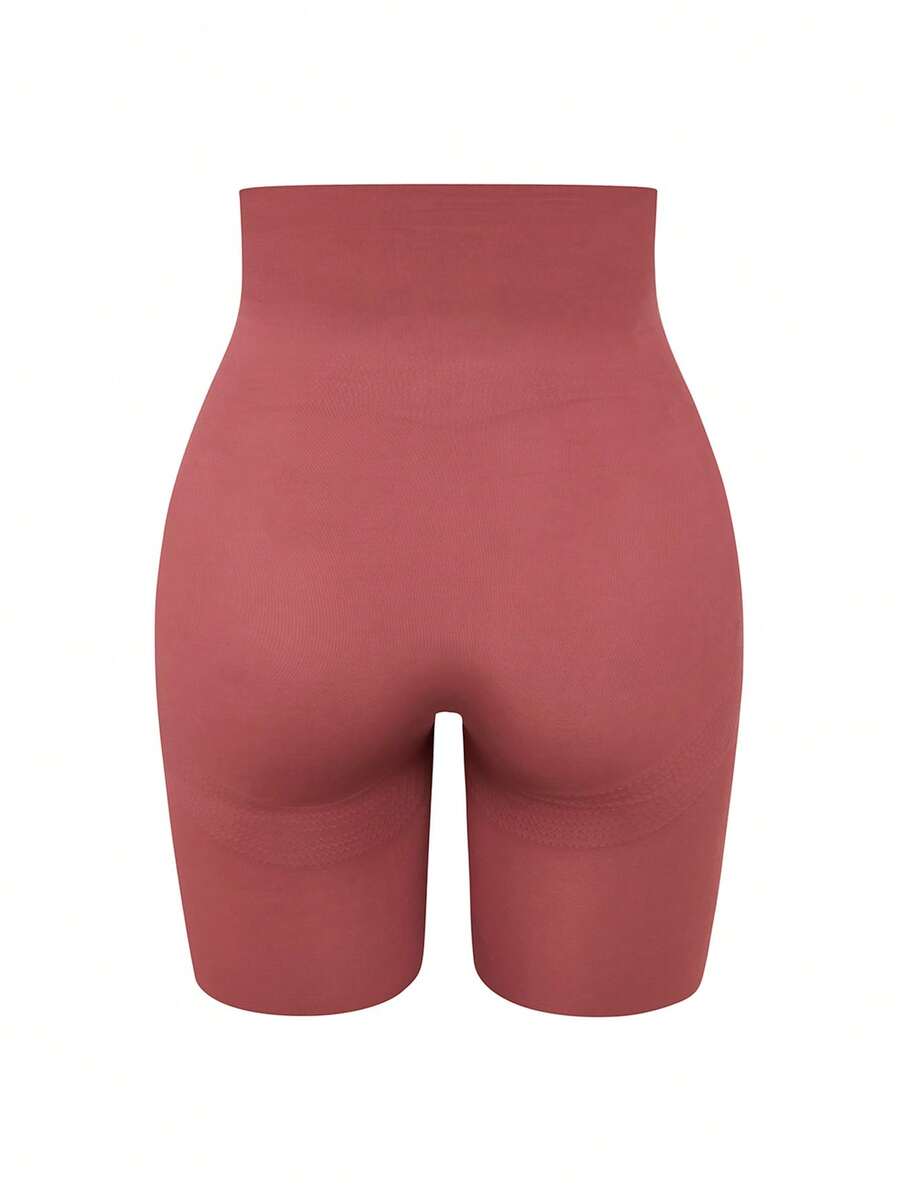 Women High-Waisted Solid Color Body-Shaping Bottoms, Panty