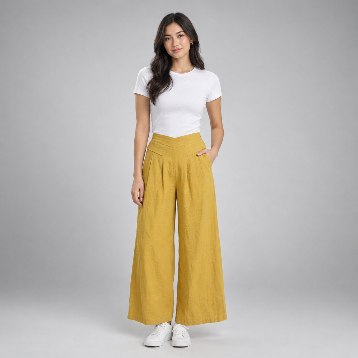 Iris | Pocket Wide-Leg Pants