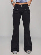 Daphne | Distressed Flare Jeans