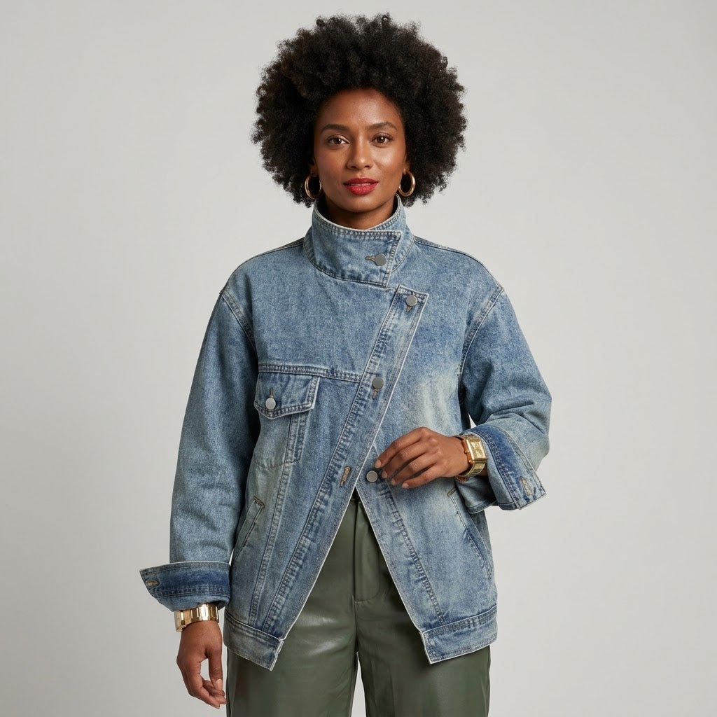 Sable | Washed Denim Jacket