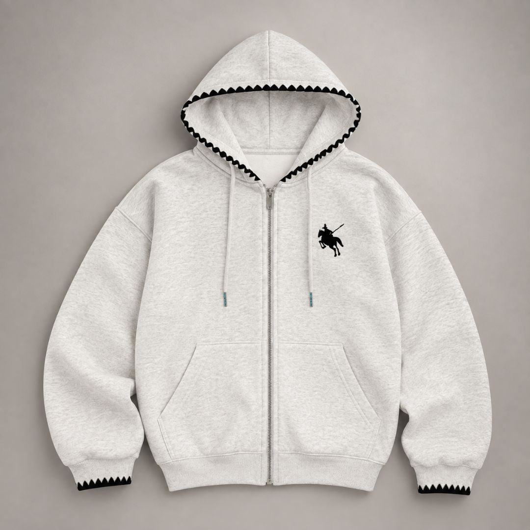Kaya | Raglan Zip Sweatshirt