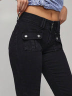 Daphne | Distressed Flare Jeans