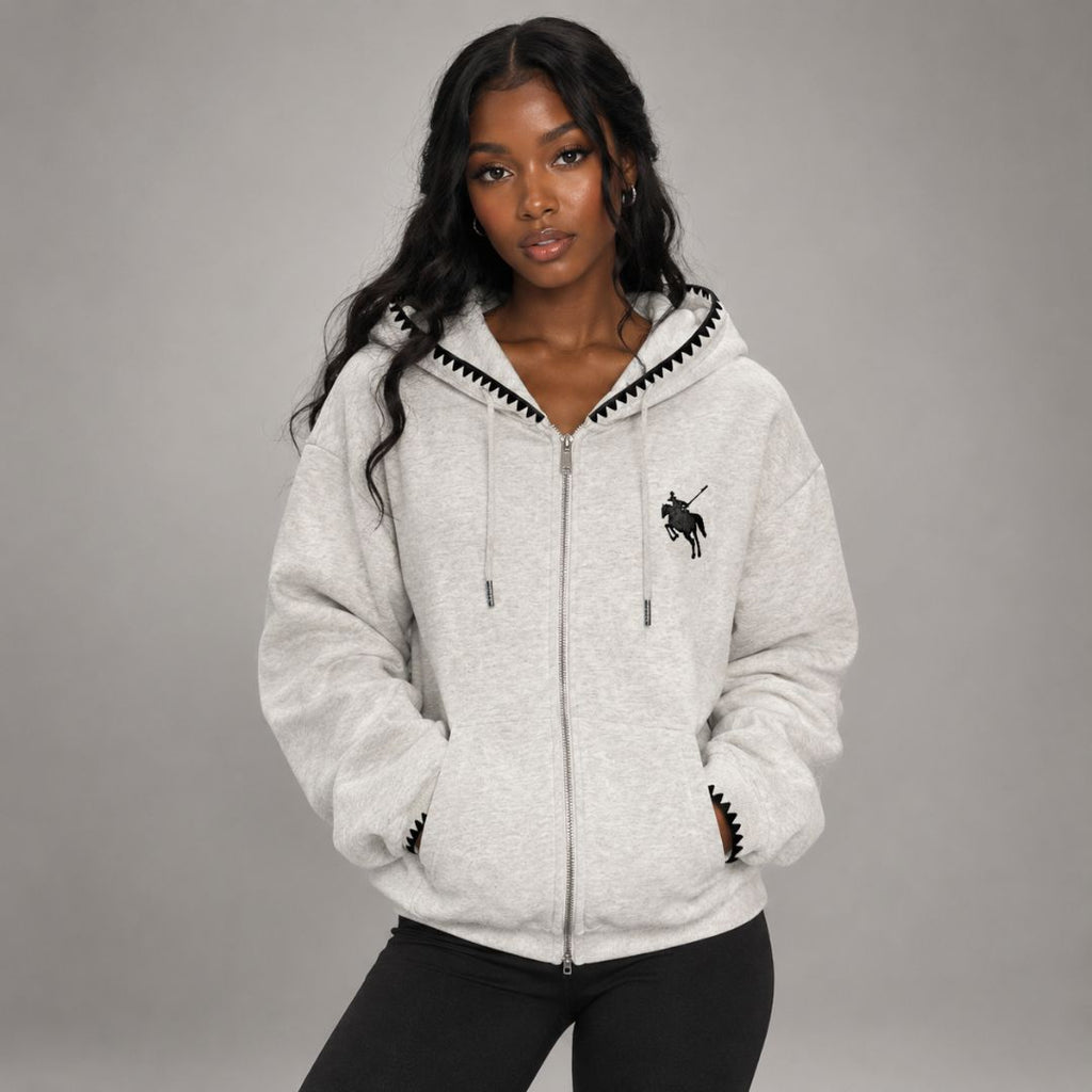 Kaya | Raglan Zip Sweatshirt