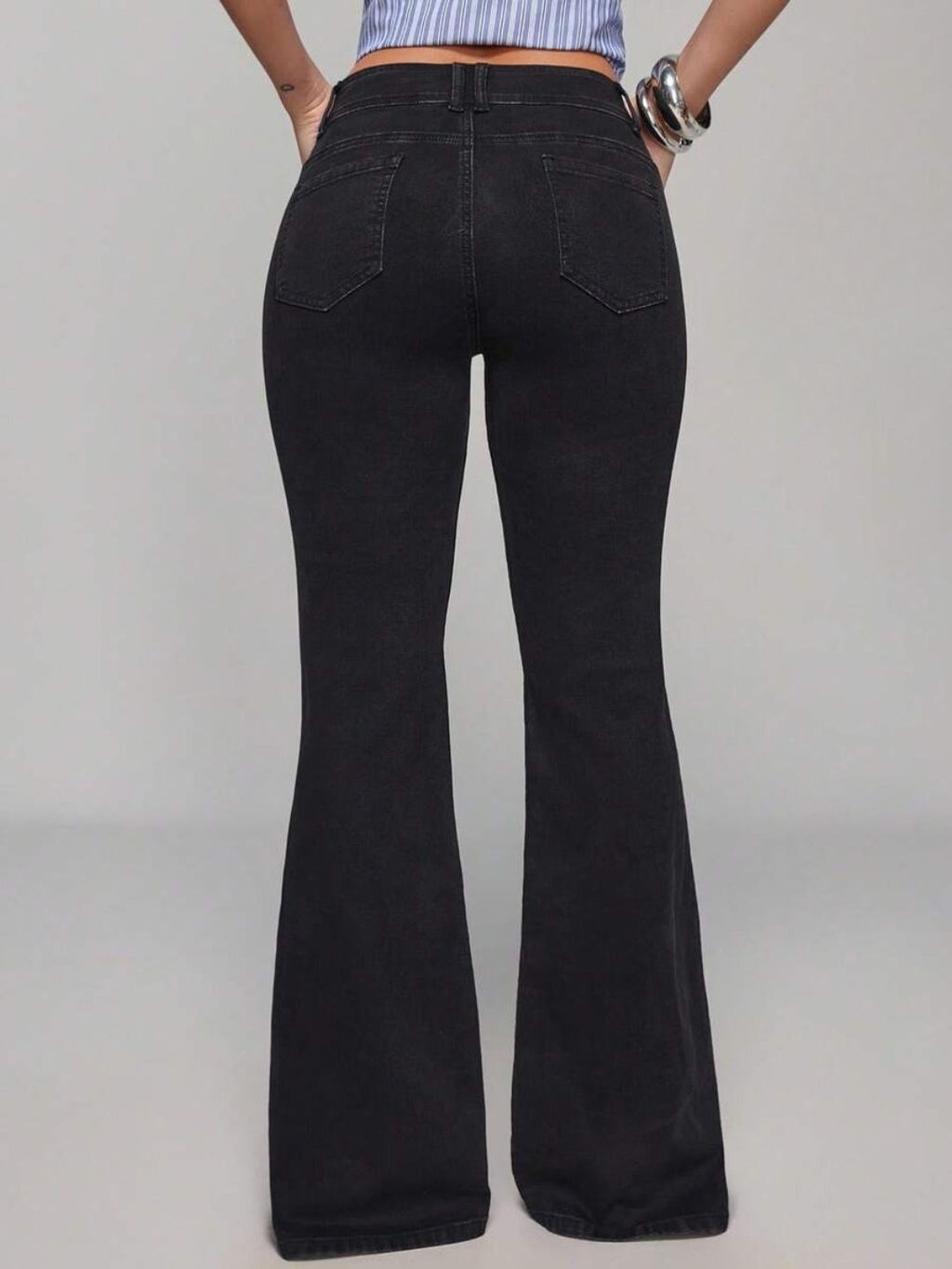 Daphne | Distressed Flare Jeans
