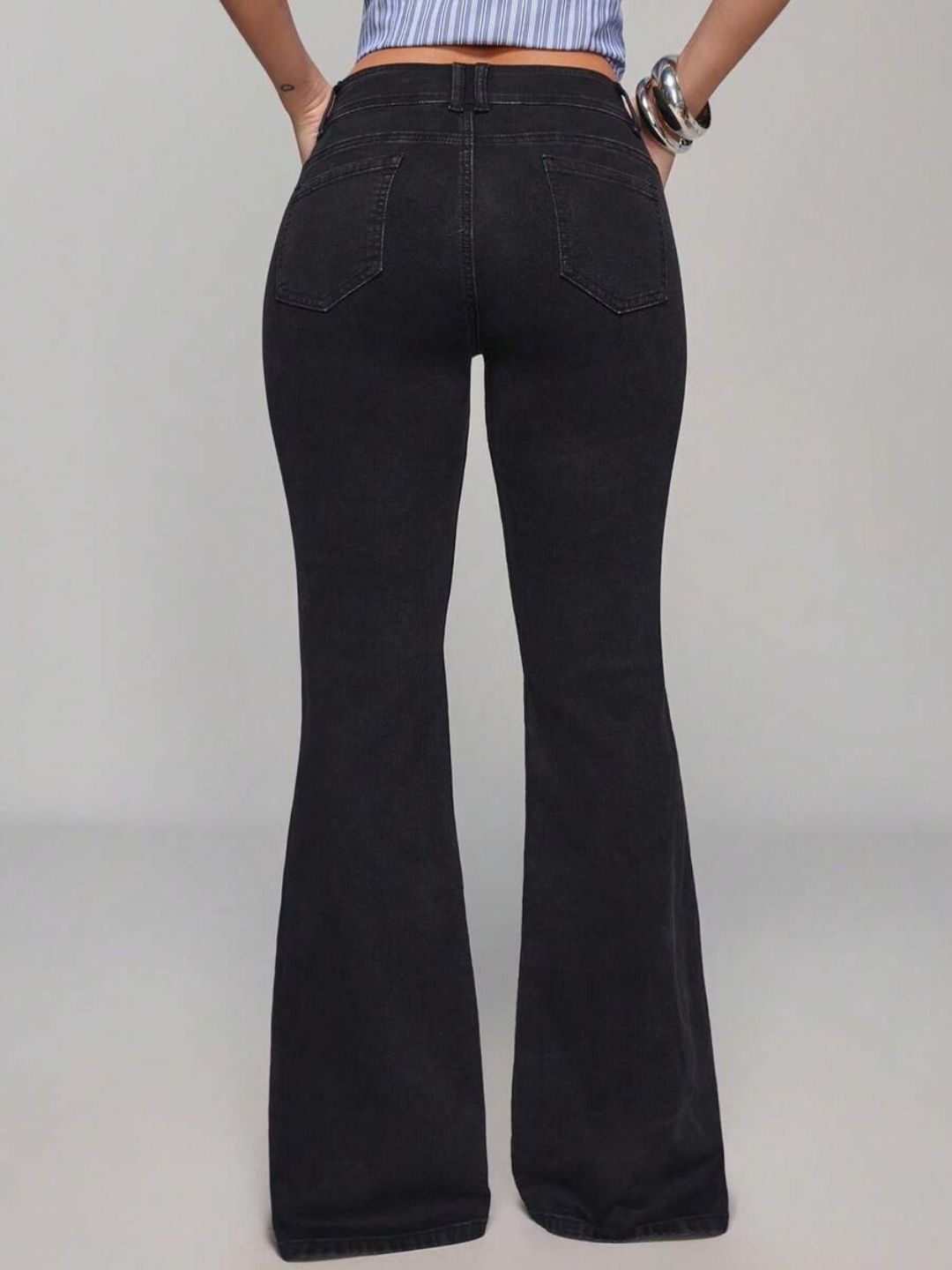 Daphne | Distressed Flare Jeans