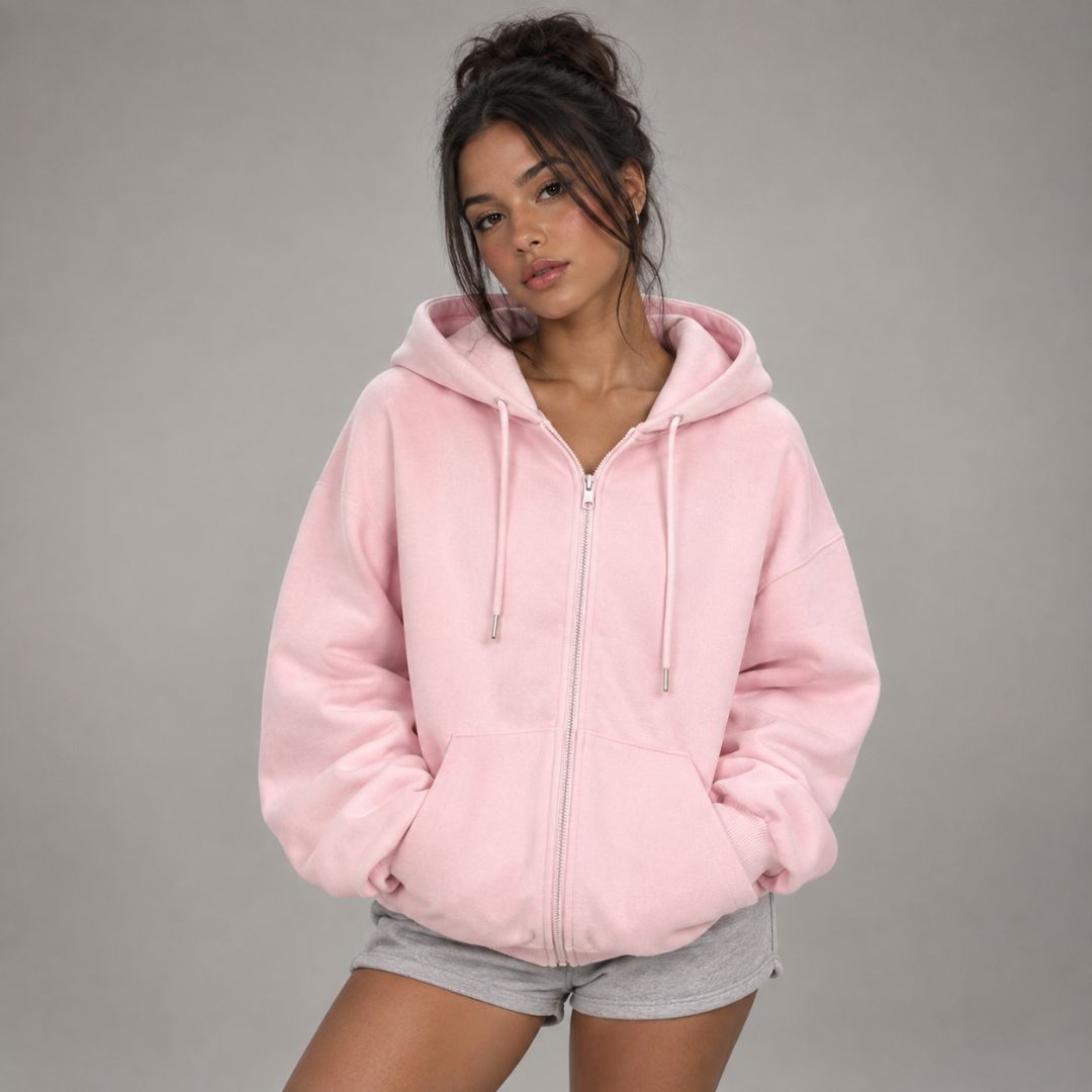 Kaya | Raglan Zip Sweatshirt