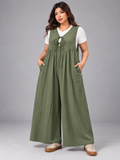 Odile | Curve Tie-Front Jumpsuit