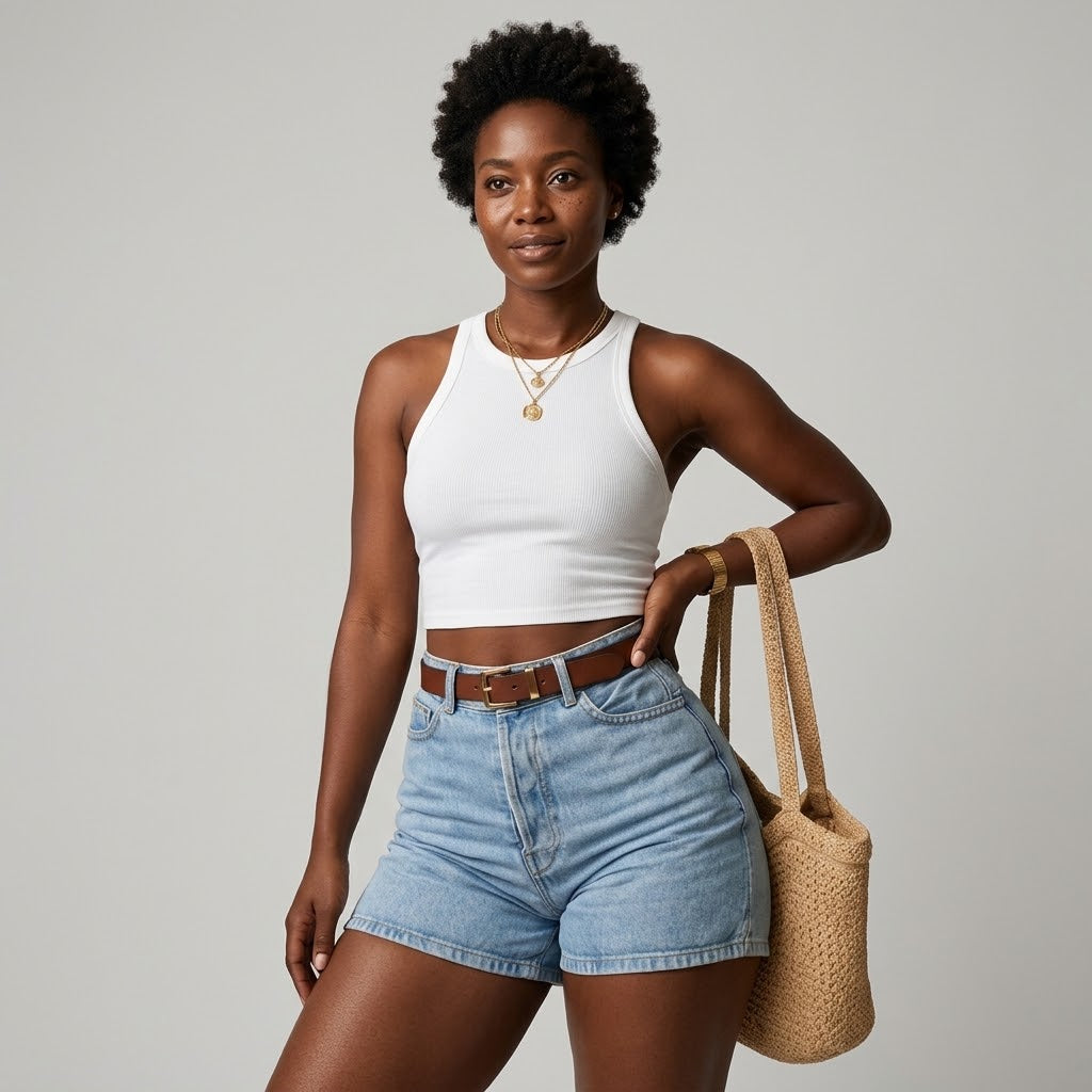 Jetta | Stretch Denim Shorts