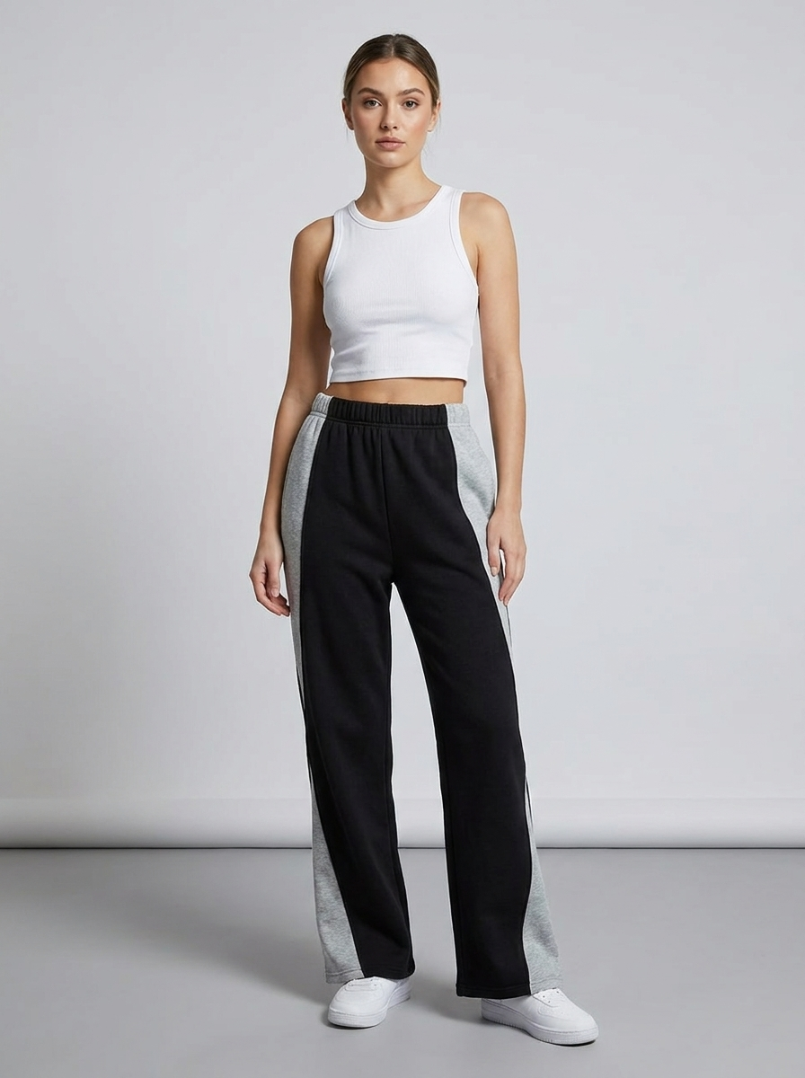 Fern | Curve Colorblock Sweatpants