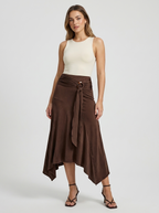Aria | Fluid Ruffle Skirt