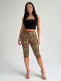 Lola | Lace-Trim 3/4 Leggings