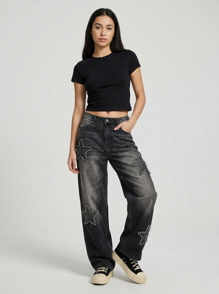 Lark | Baggy Star Jeans