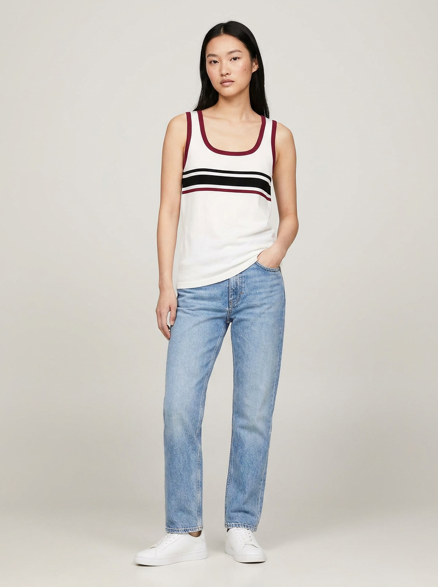 Irene | Striped Tank Top